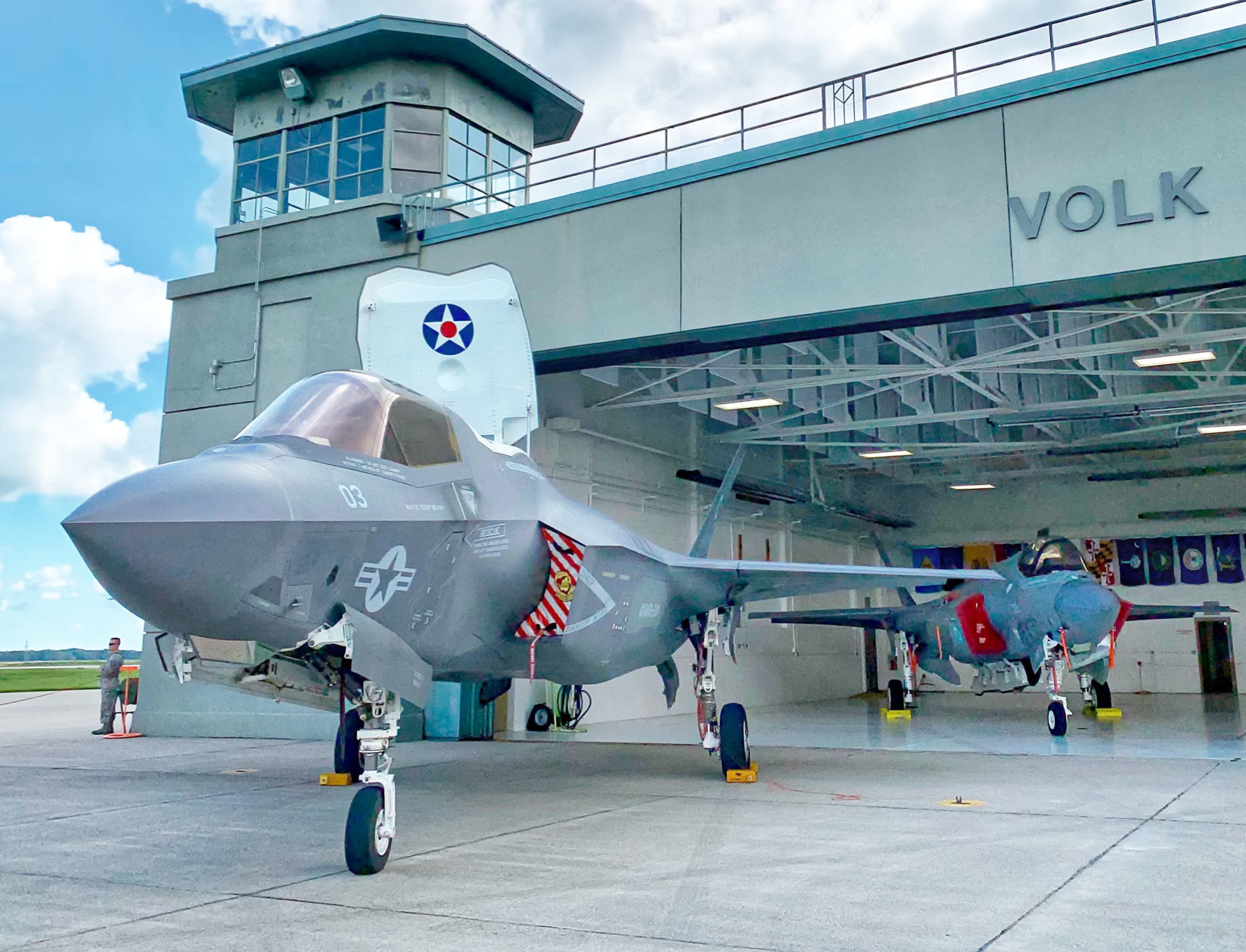 F-35s at Volk (copy)